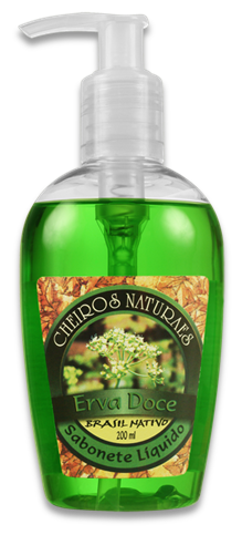 Sabonete Líquido Erva Doce 200 ml